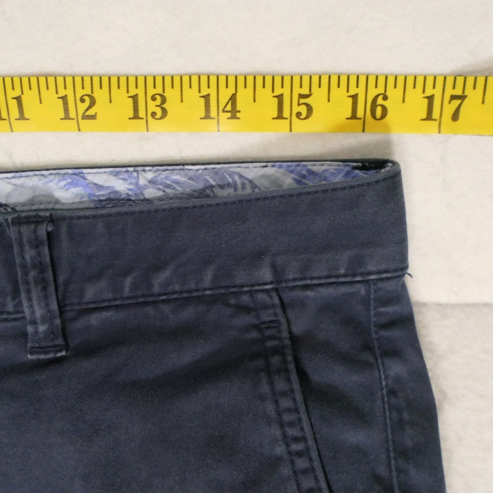 Tommy Bahama Mens Boracay Shorts 32 Navy Chino Coastal Casual Hamptons Nautical - Picture 4 of 10